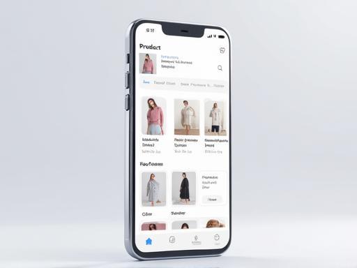 Screenshot of an e-commerce mobile app